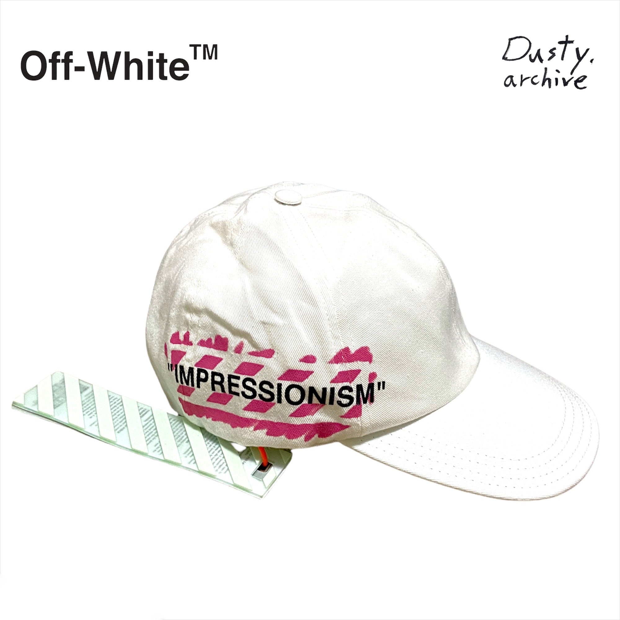 Off-White “Impressionism” stripe hat - 2