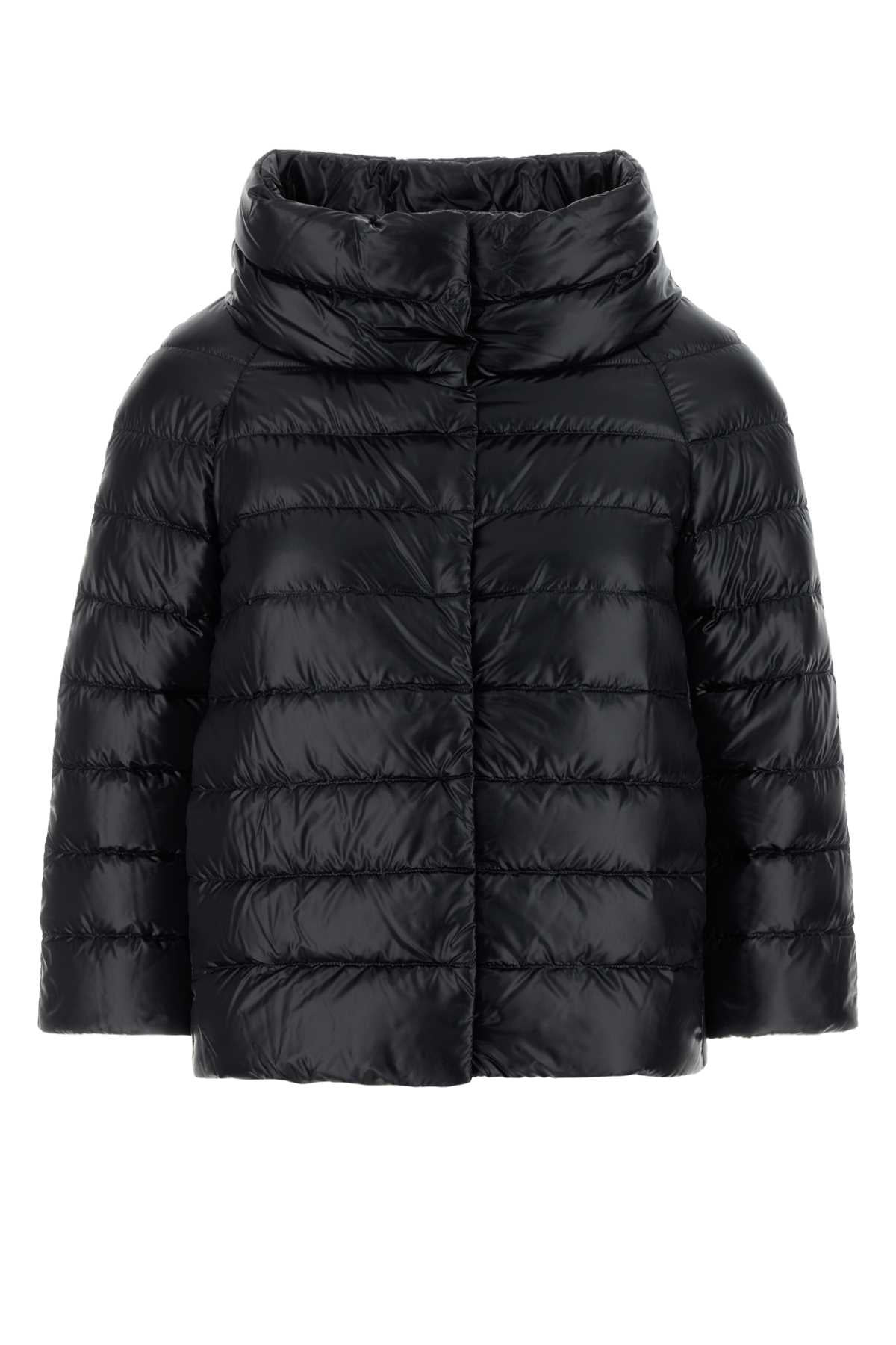 Herno Women Black Nylon Down Jacket - 1