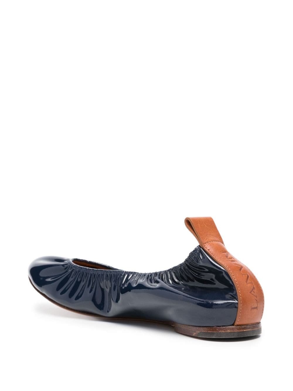 patent leather ballerina shoes - 3