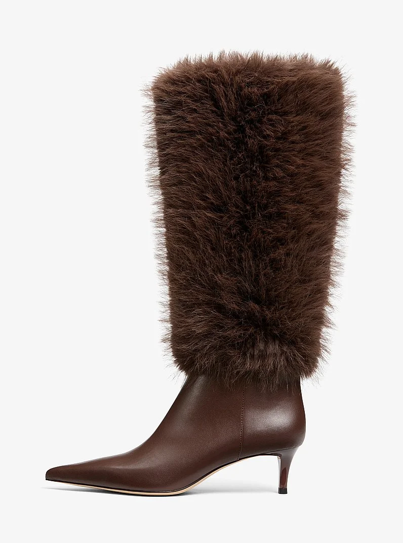 Nalia Faux Fur Boot - 1