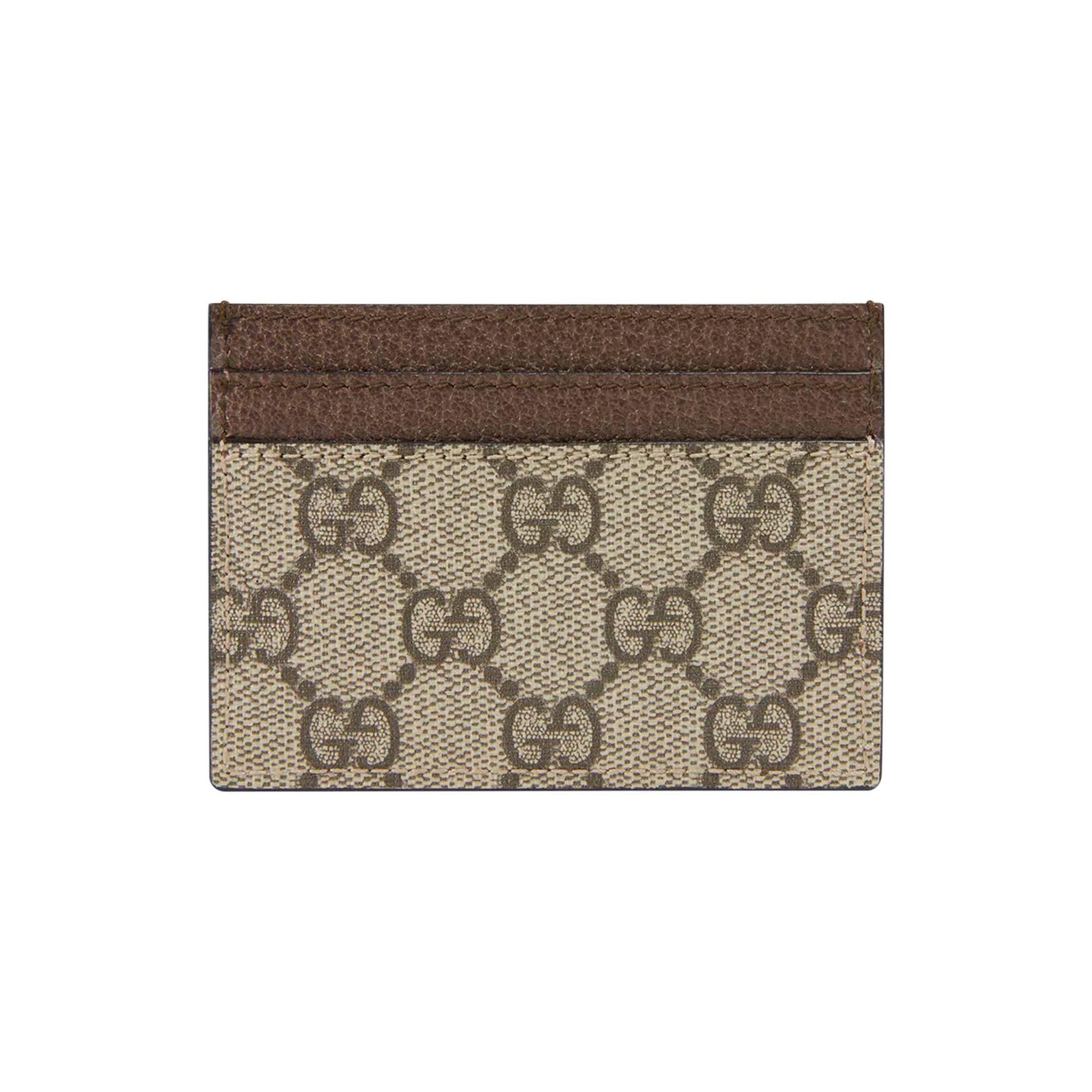 Gucci GG Supreme Ophidia Large Card Case 'Beige/Ebony' - 2
