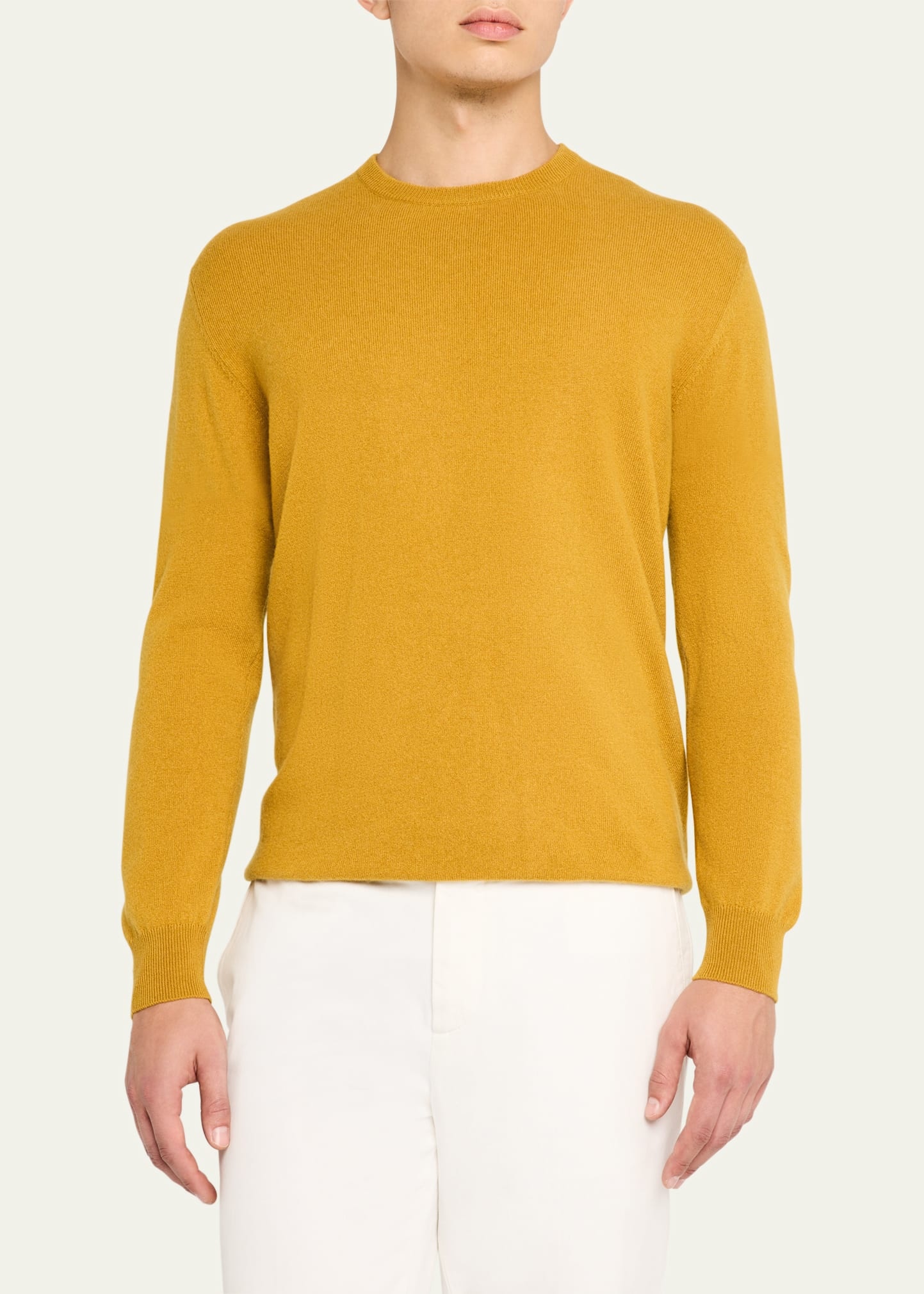 Men's Cashmere Crewneck Sweater - 4