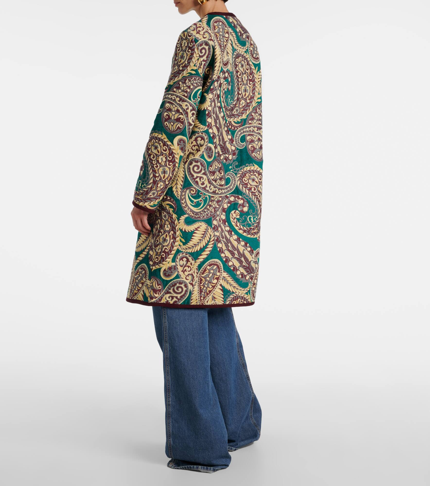 Reversible jacquard coat - 3