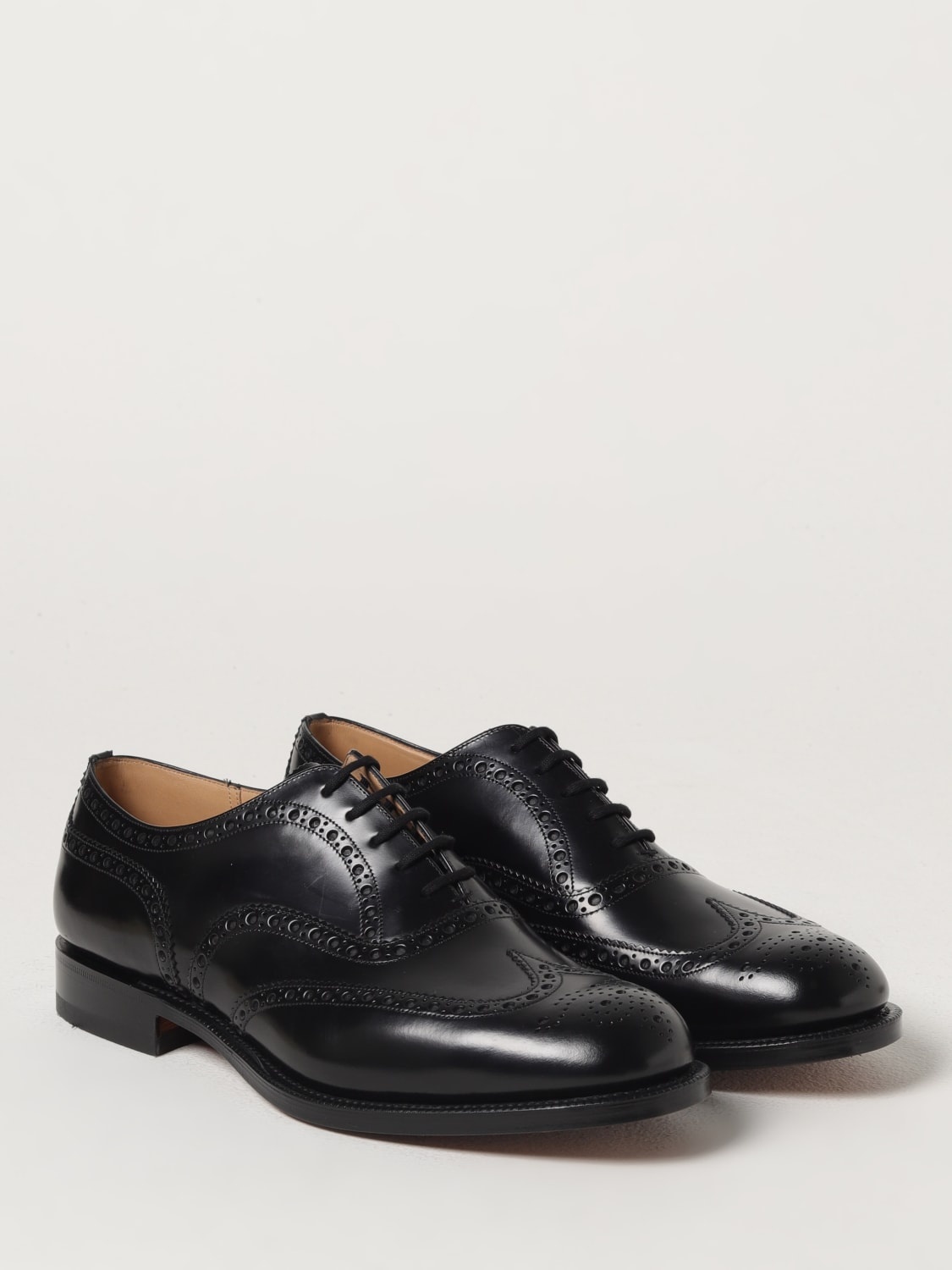 Church's derby shoes in leather with brogue pattern - 2