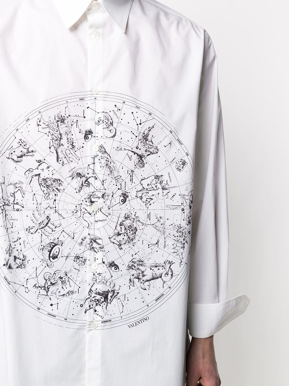 Zodiac Map print shirt - 5