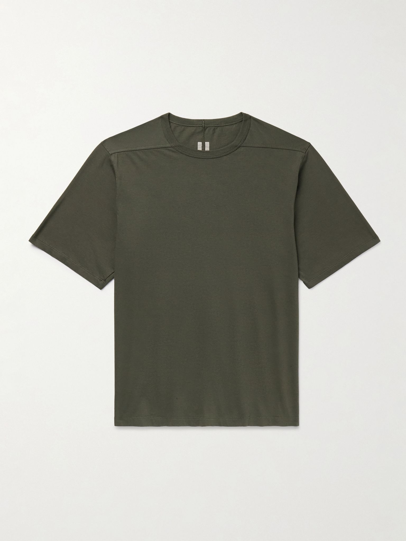 Brad Organic Cotton-Jersey T-Shirt Green - 1