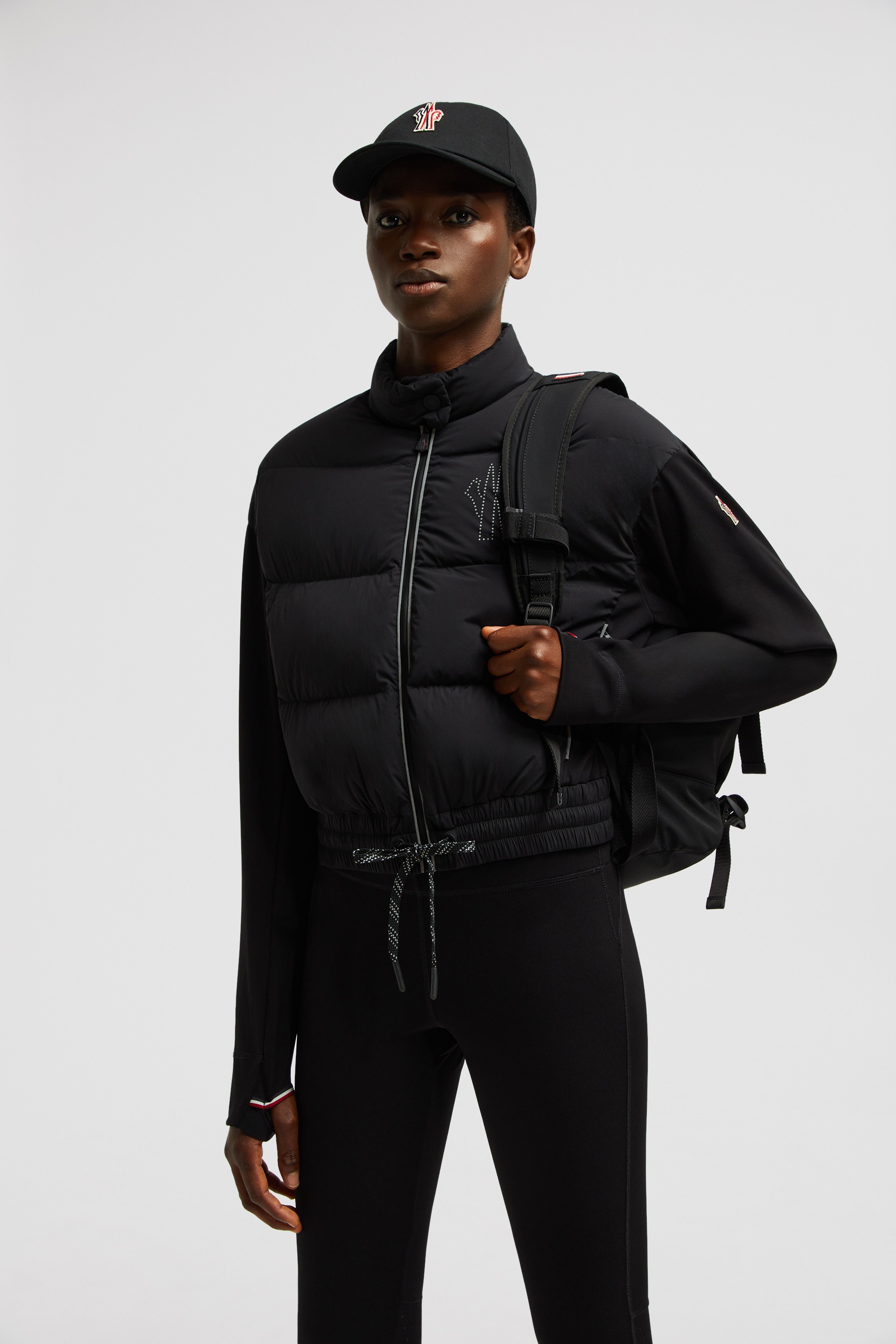 Padded Zip-Up Sweatshirt - 2