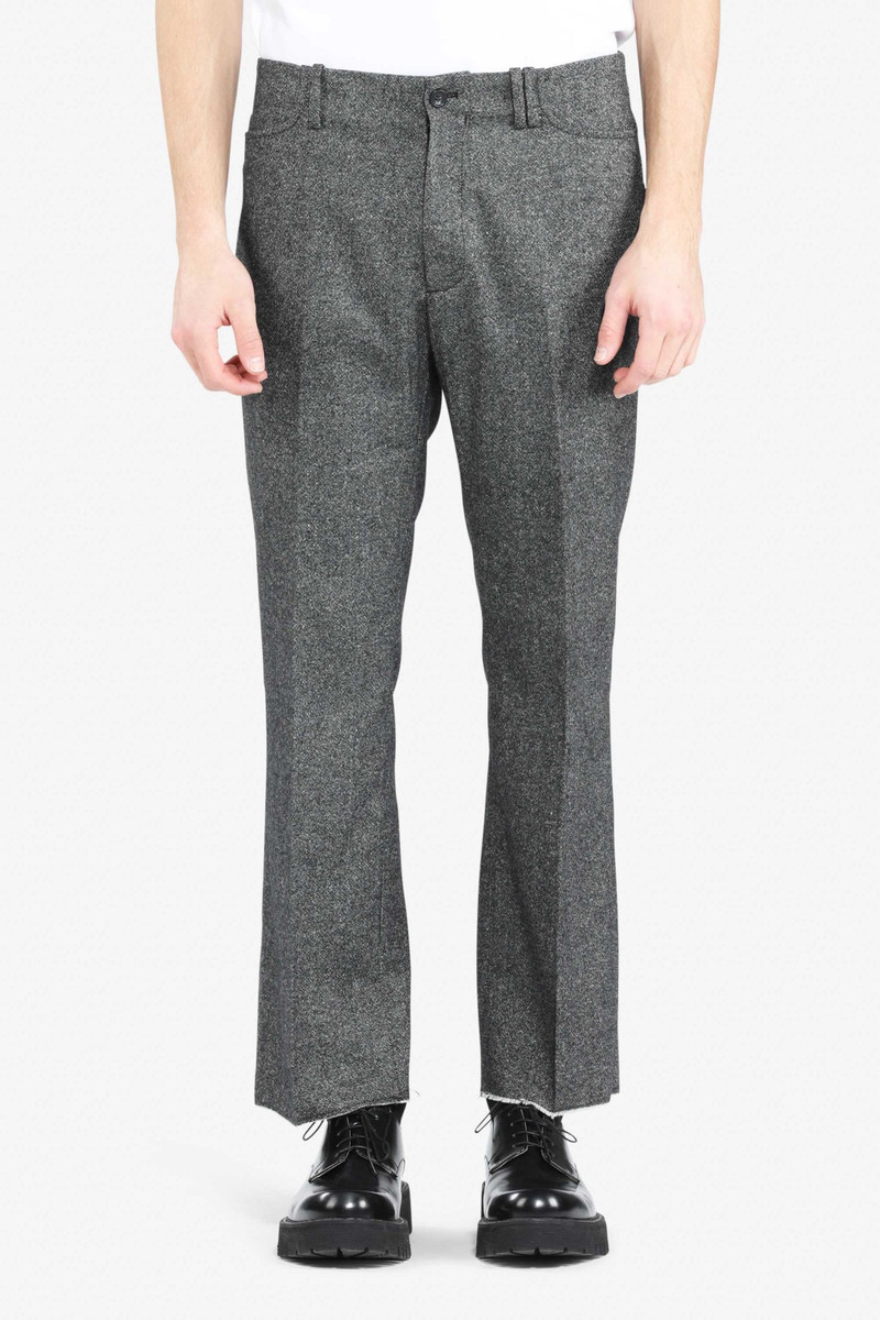 CROPPED STRAIGHT-LEG TROUSERS 1