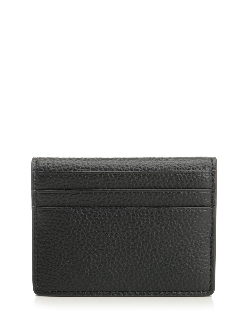 Bi-Fold Card Holder Wallets Black - 3