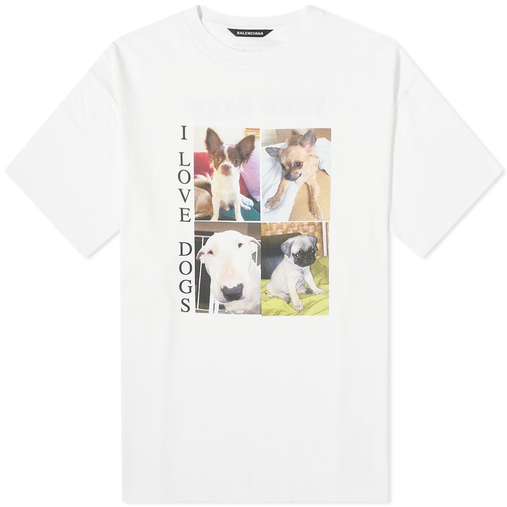 Balenciaga Oversized Dog Tee - 1