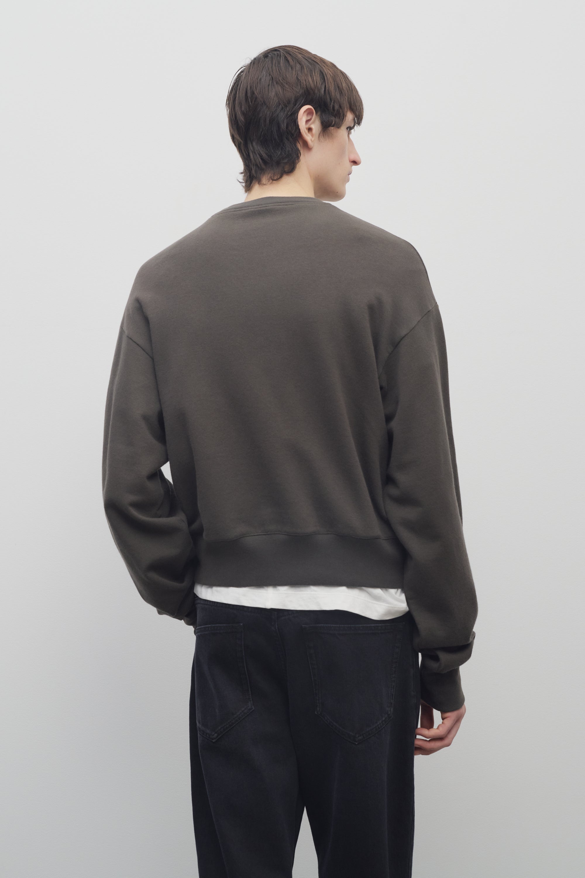 Saston Sweatshirt in Cotton and Cashmere - 6