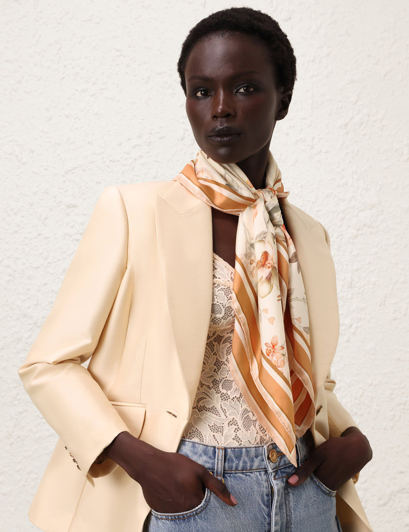 Zimmermann PRINTED SILK SQUARE 90 outlook