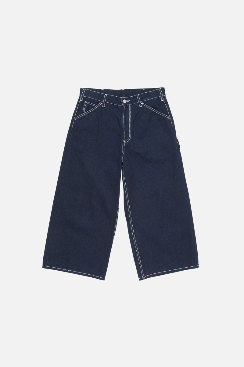 Indigo denim trousers - Indigo blue 1