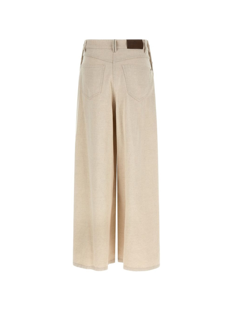 Brunello Cucinelli Maxi Sailor Monili-detail wide jeans outlook