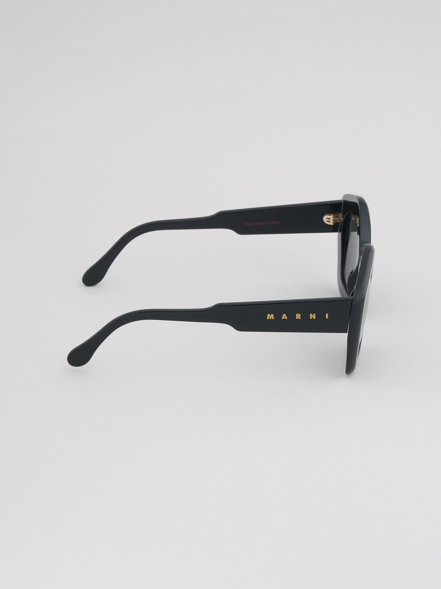 BLACK ACETATE LAUGHING WATERS SUNGLASSES - 3