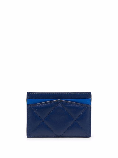 Alexander McQueen Graffiti quilted cardholder outlook