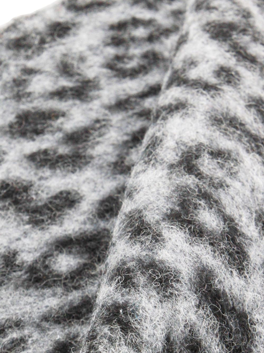 leopard-print scarf - 2