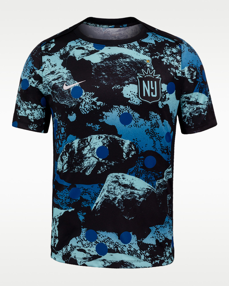 Gotham FC Men's Nike NWSL Short-Sleeve Pre-Match Top 1