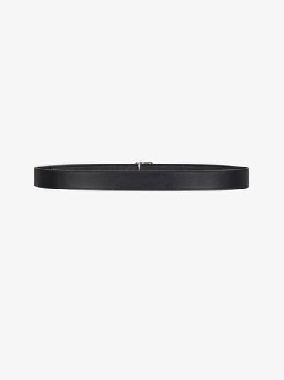 Givenchy G CHAIN BUCKLE BELT IN LEATHER outlook