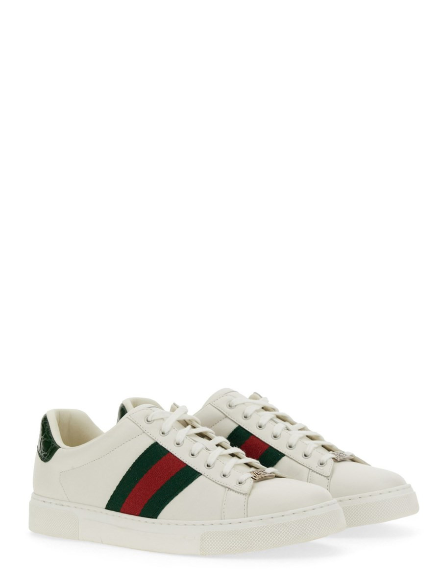 SNEAKER ACE IN PELLE CON DETTAGLIO WEB - 2