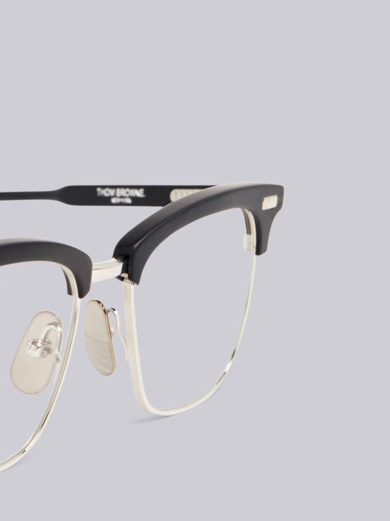 Thom Browne square shaped glasses outlook