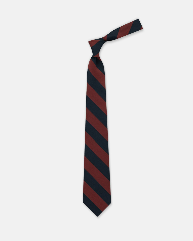 HOUSEHOLD DIVISION (GUARDS) IRISH POPLIN TIE 1