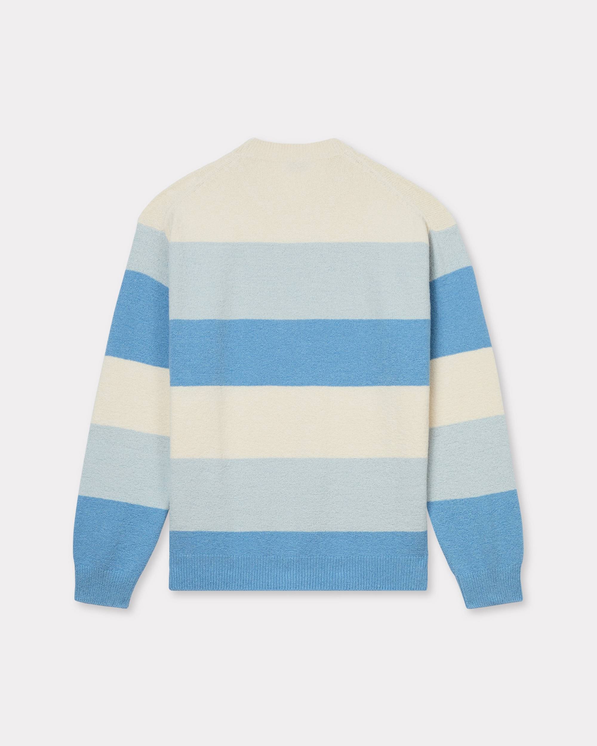 Embroidered stripes jumper in cotton blend - 2