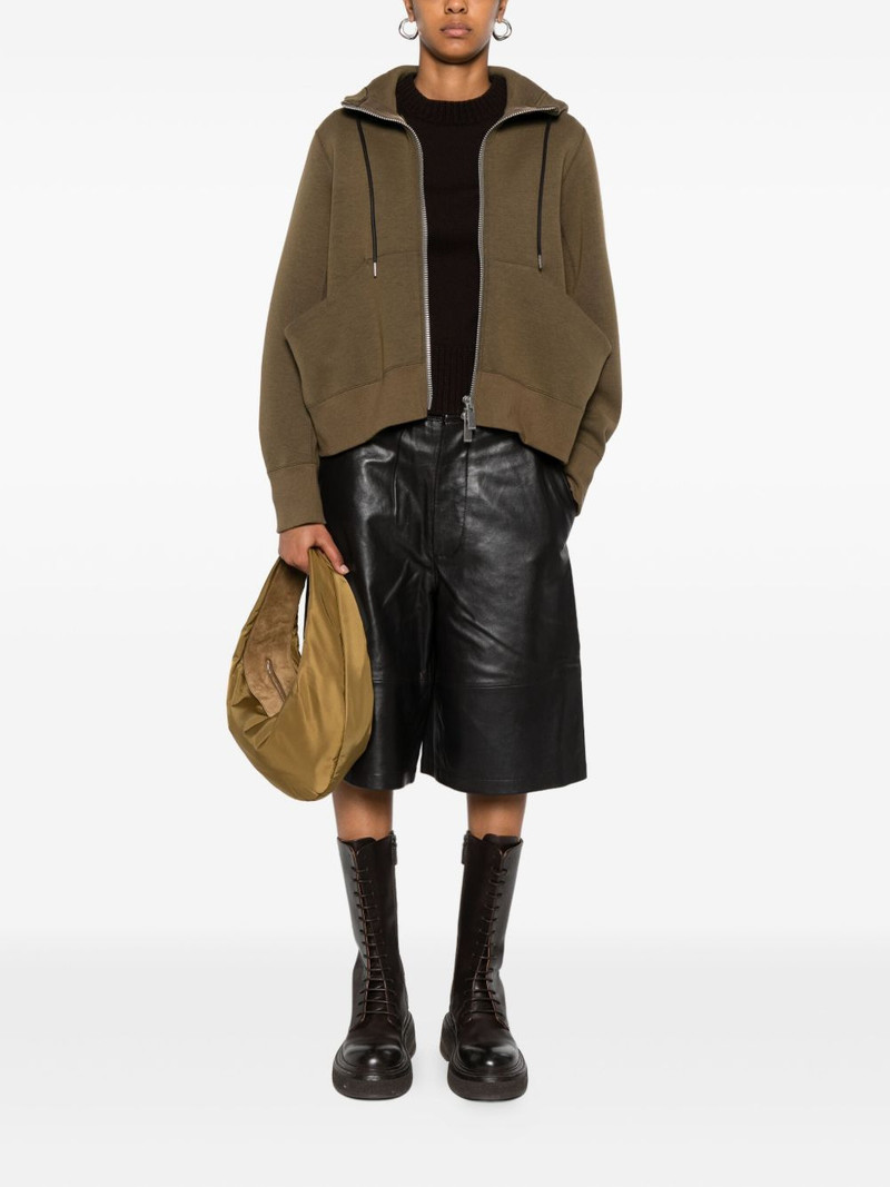 sacai zip-up hoodie outlook