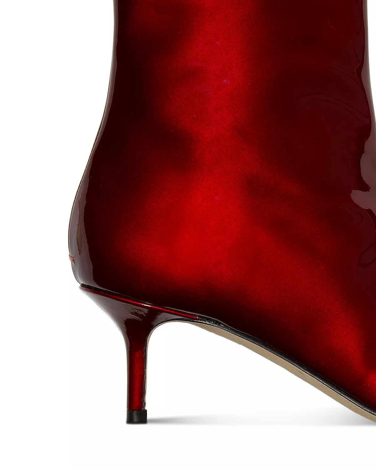 Women's Roe Patent Leather Booties - 5