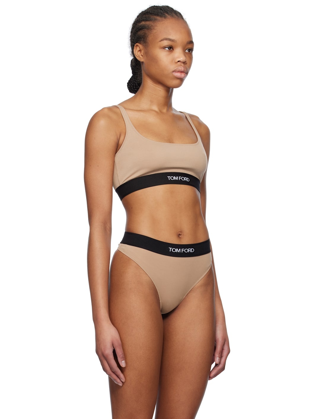 【送料&関税込】Tom Ford Modal Signature Bralette TOM FORD Optical Zebra Print Modal Signature Bralette