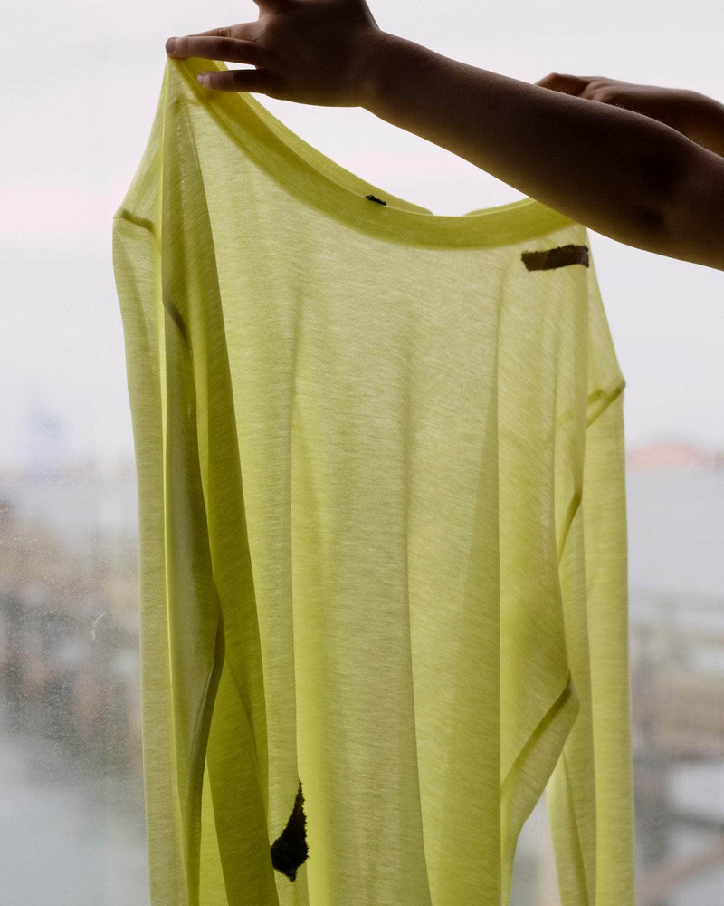 Repair - Long Sleeve Tee No.125 - Deadstock Lyocell 6