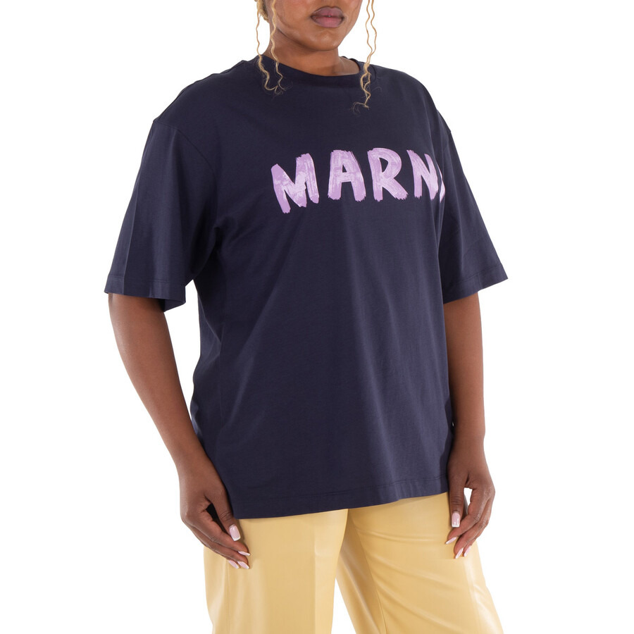 Marni Logo Organic Cotton T-Shirt - 2