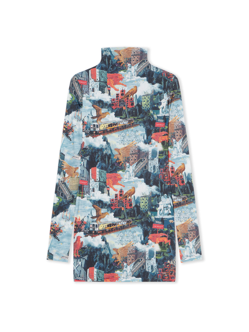 World Paint Second Skin Mini Dress 1