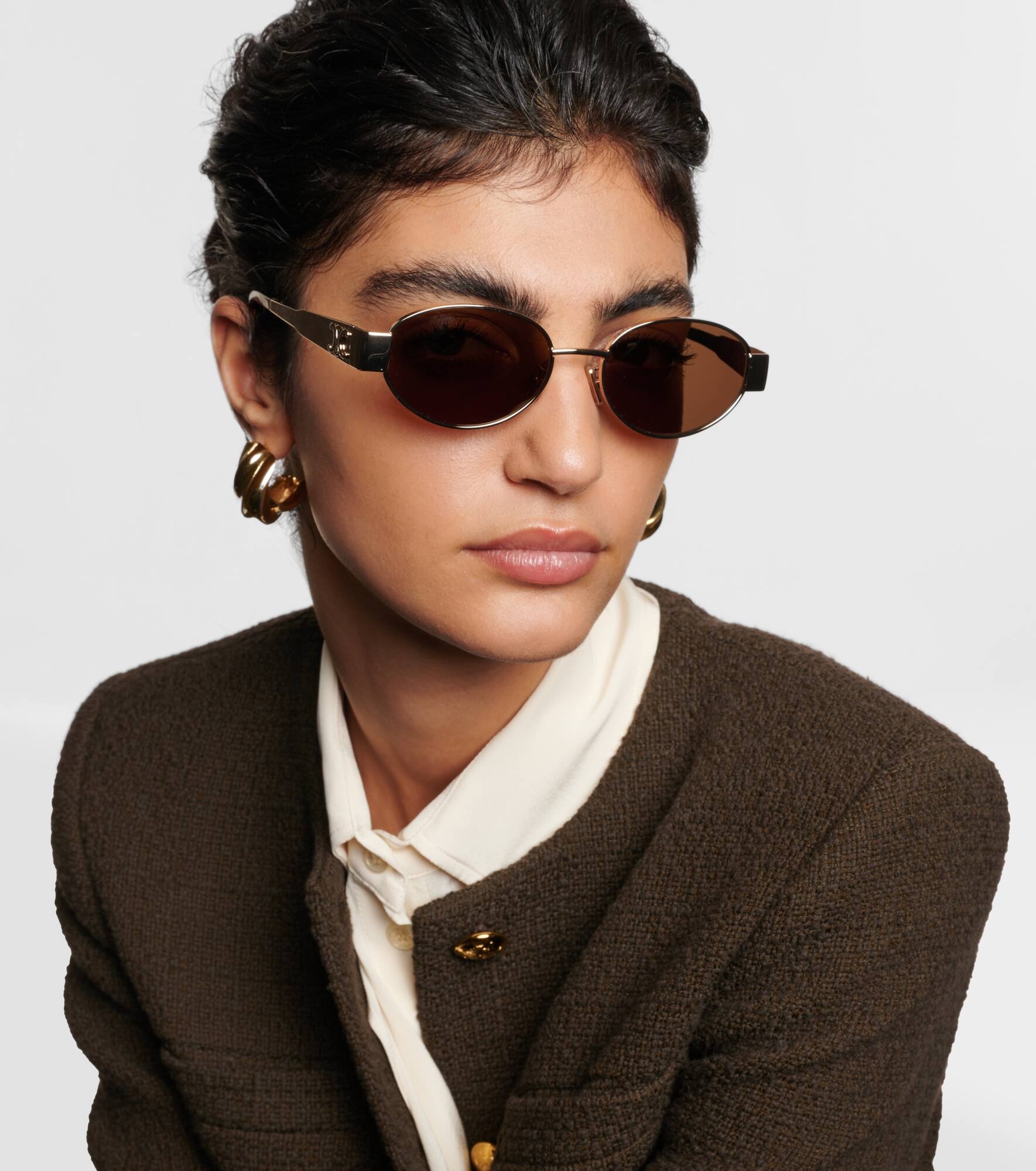 Triomphe oval sunglasses - 3