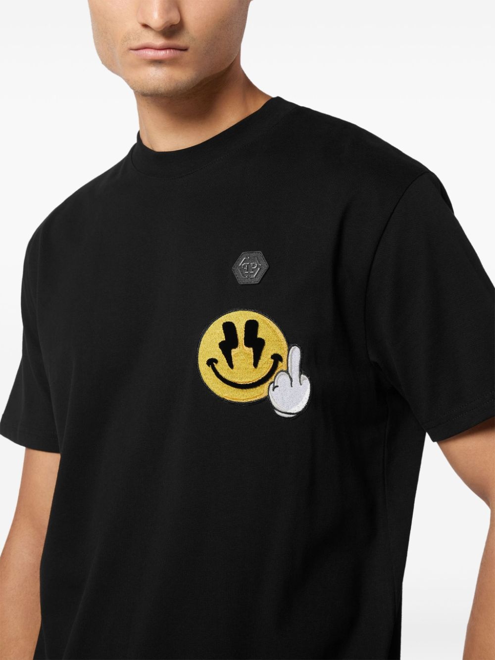smile-patch T-shirt - 5