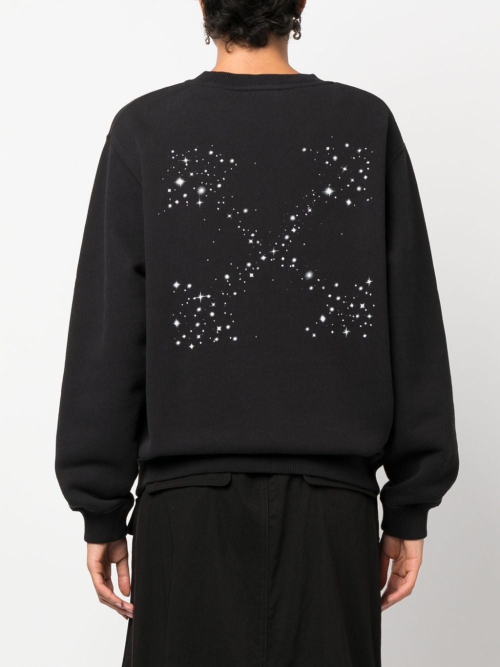 Bling Stars Arrow cotton sweatshirt - 4