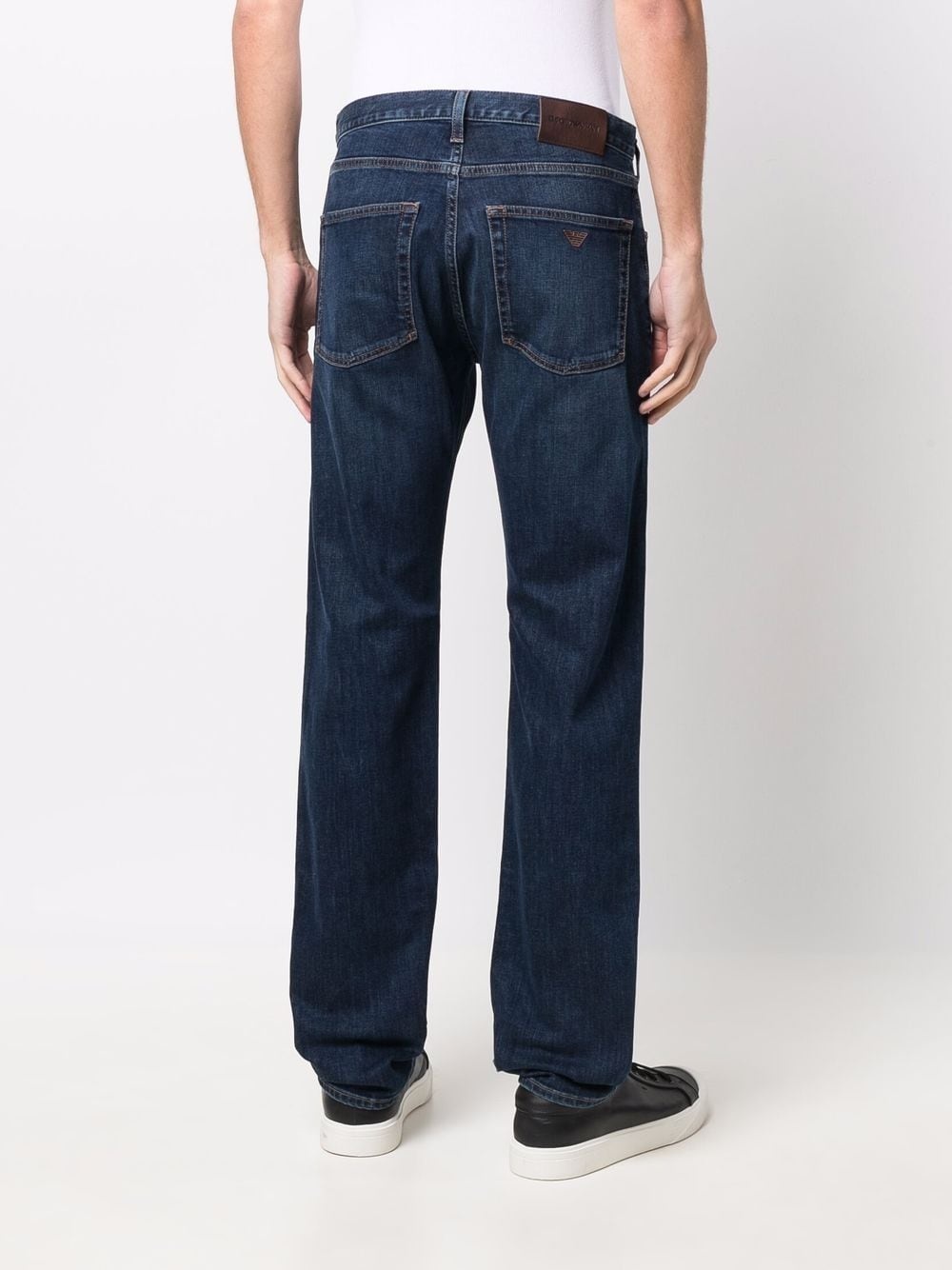 straight-leg denim jeans - 4