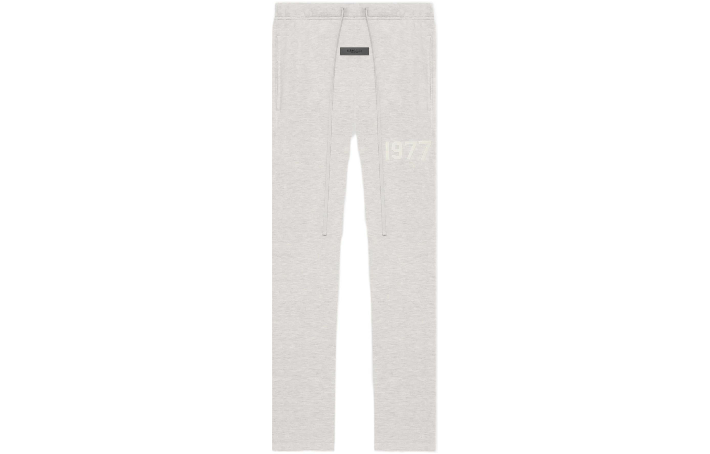 Fear of God Essentials SS22 Relaxed Sweatpants Light Oatmeal 1977 FOG-SS22-420 - 2