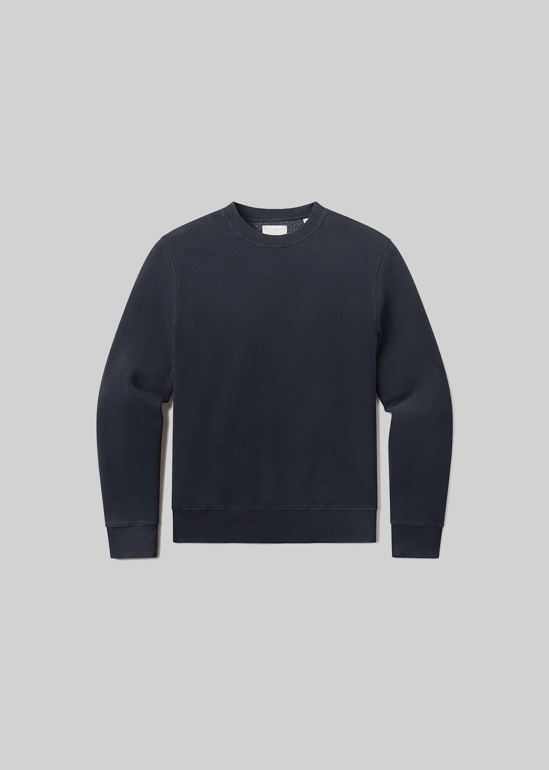 Vintage Crewneck Sweatshirt In Washed Marine - 1