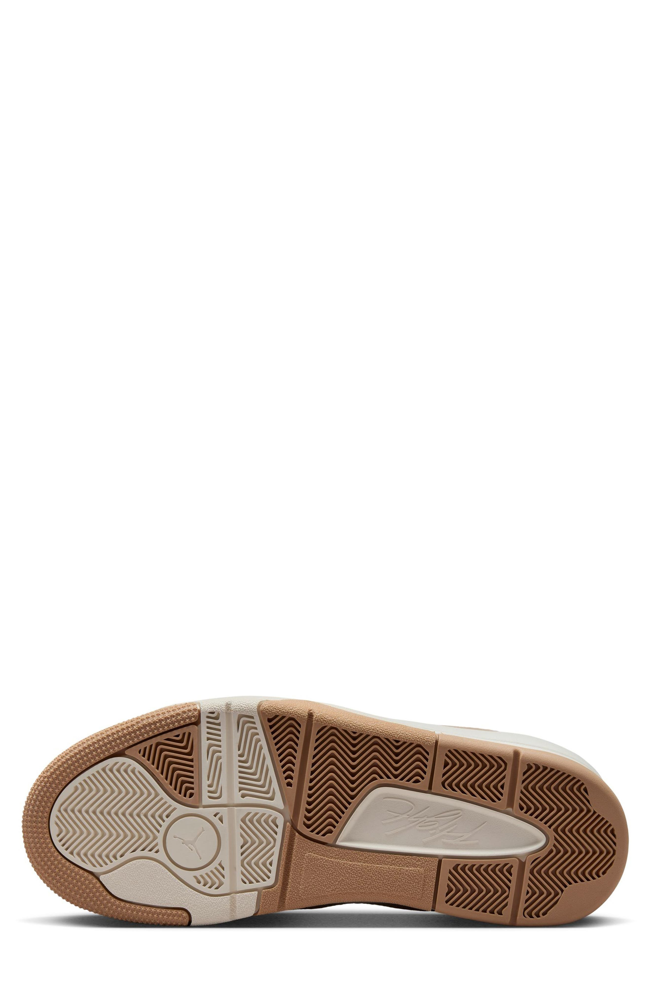 Jordan Flight Court SE Sneaker in Light Ore Wood Brown/Sail at Nordstrom - 4