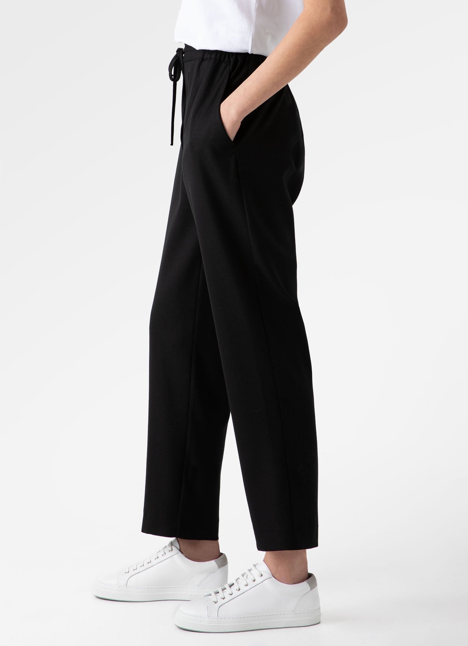 Drawstring Tapered Trouser - 3