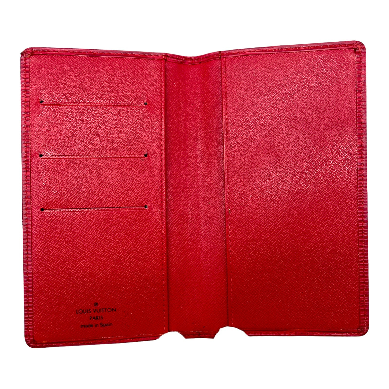Louis Vuitton Long Wallet -  Red Epi Leather - 6