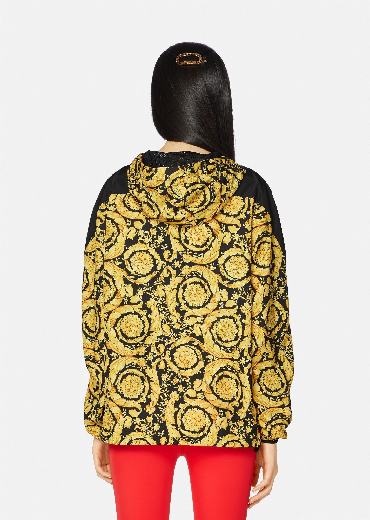 Barocco Windbreaker Jacket - 4