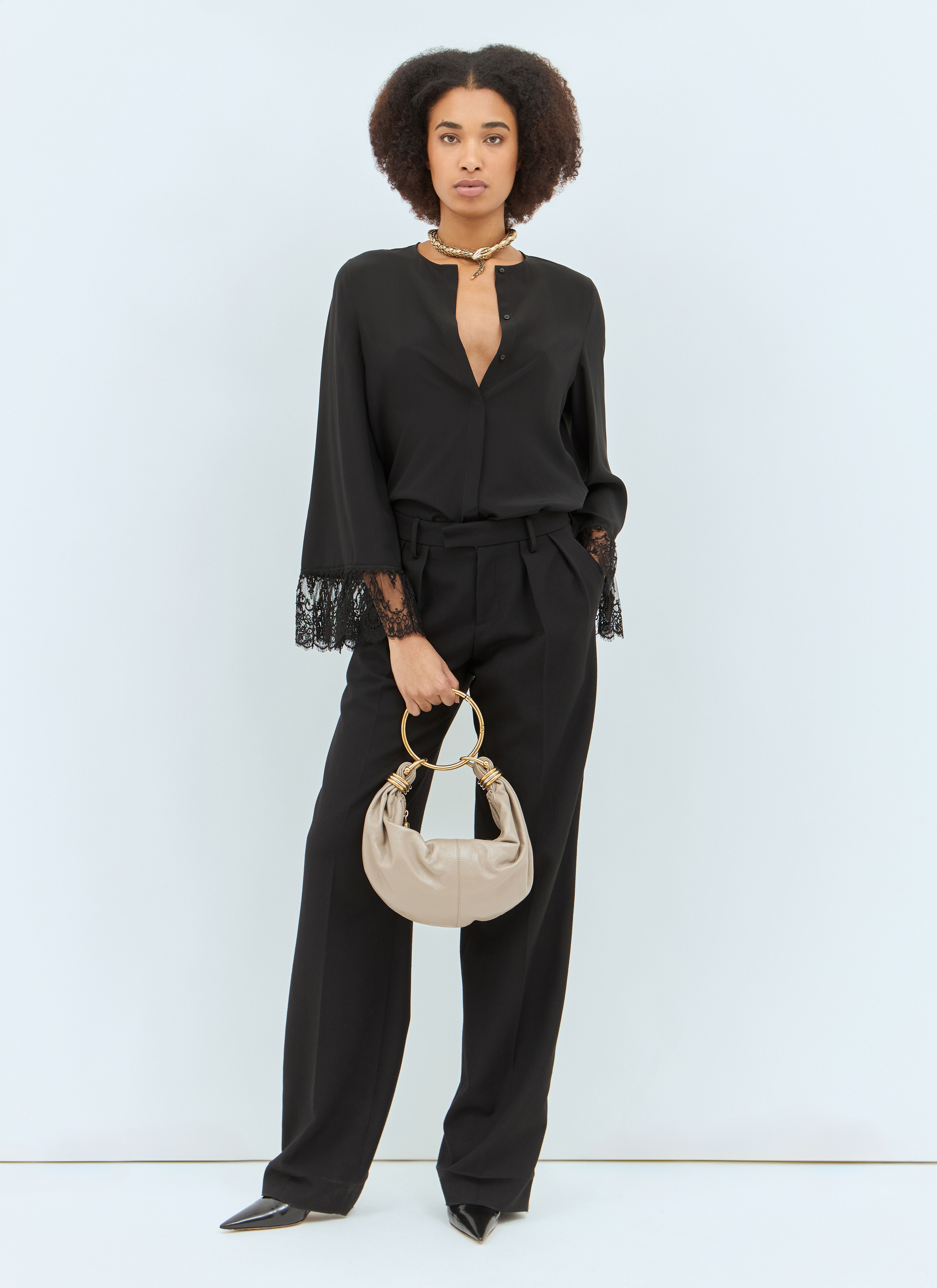 Small Bracelet Hobo Bag - 2