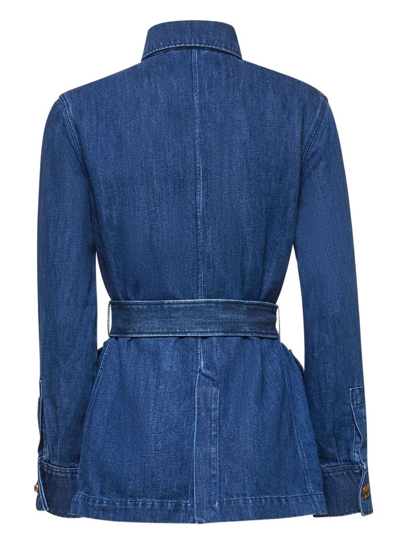 Valentino Sahariana denim jacket outlook