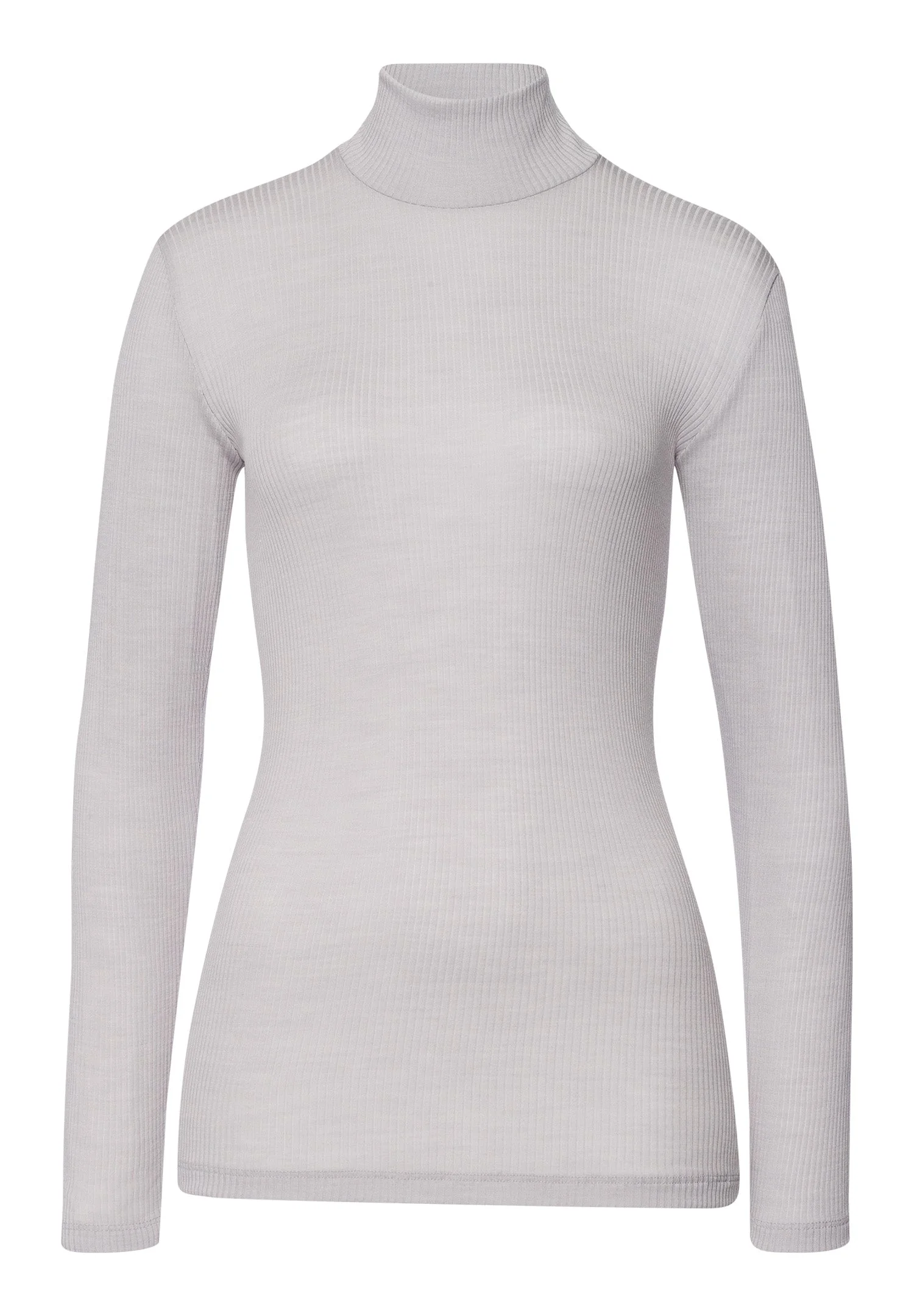 Celeste Wool And Silk Turtleneck Top - 1