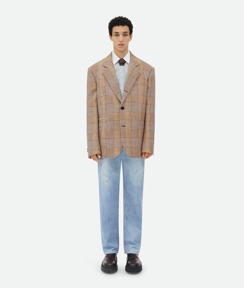 Double Cotton Check Jacket 4