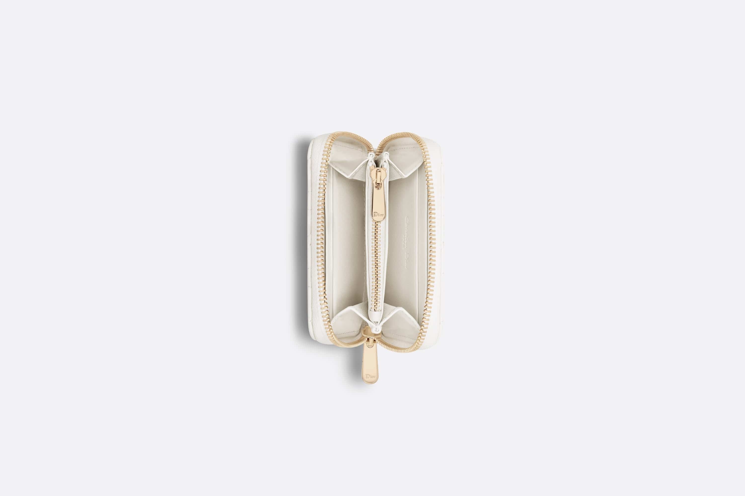 Small Lady Dior Voyageur Coin Purse - 3