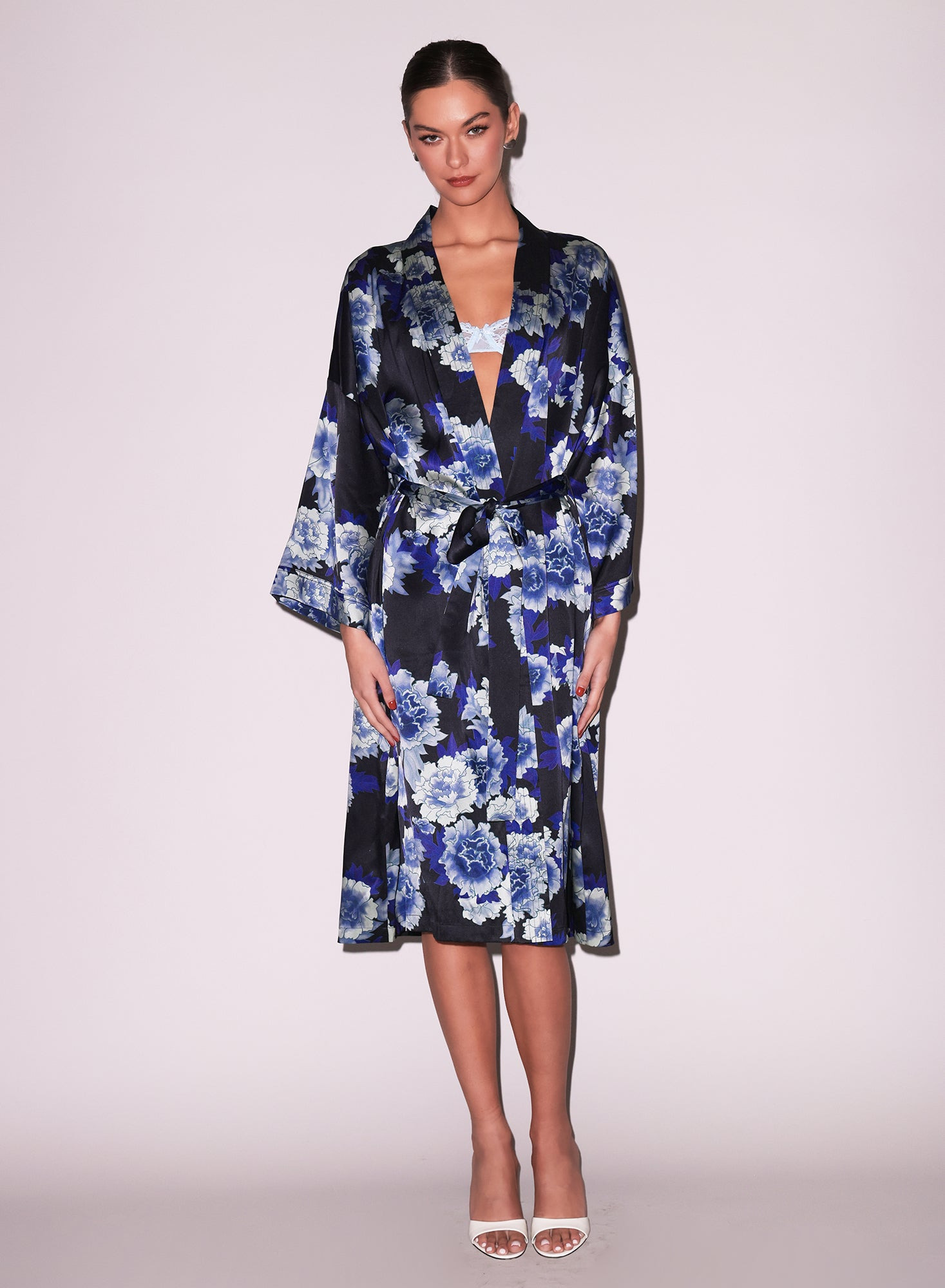 Unisex Silk Kimono - 2