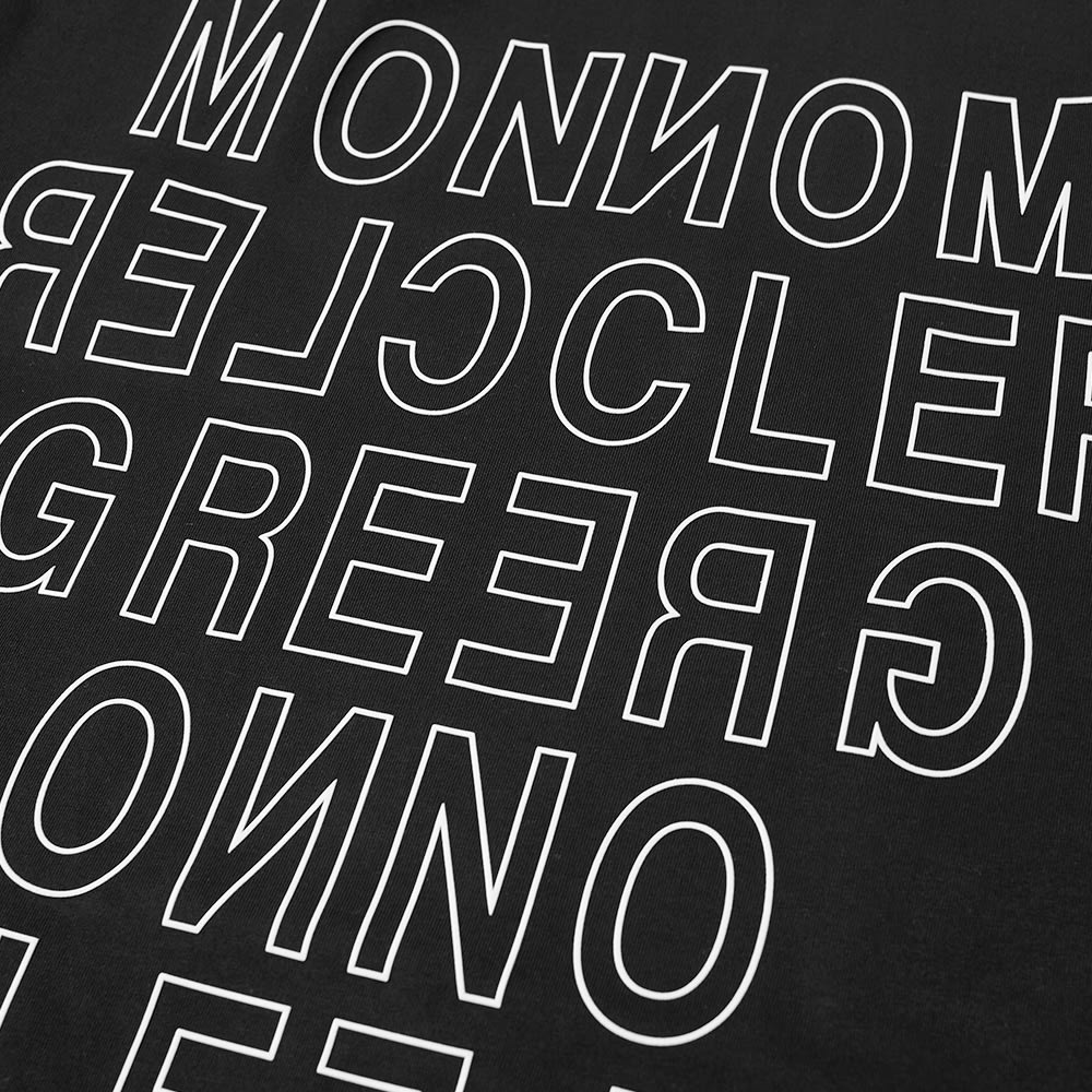 Moncler Grenoble Long Sleeve Reverse Text Logo Tee - 4